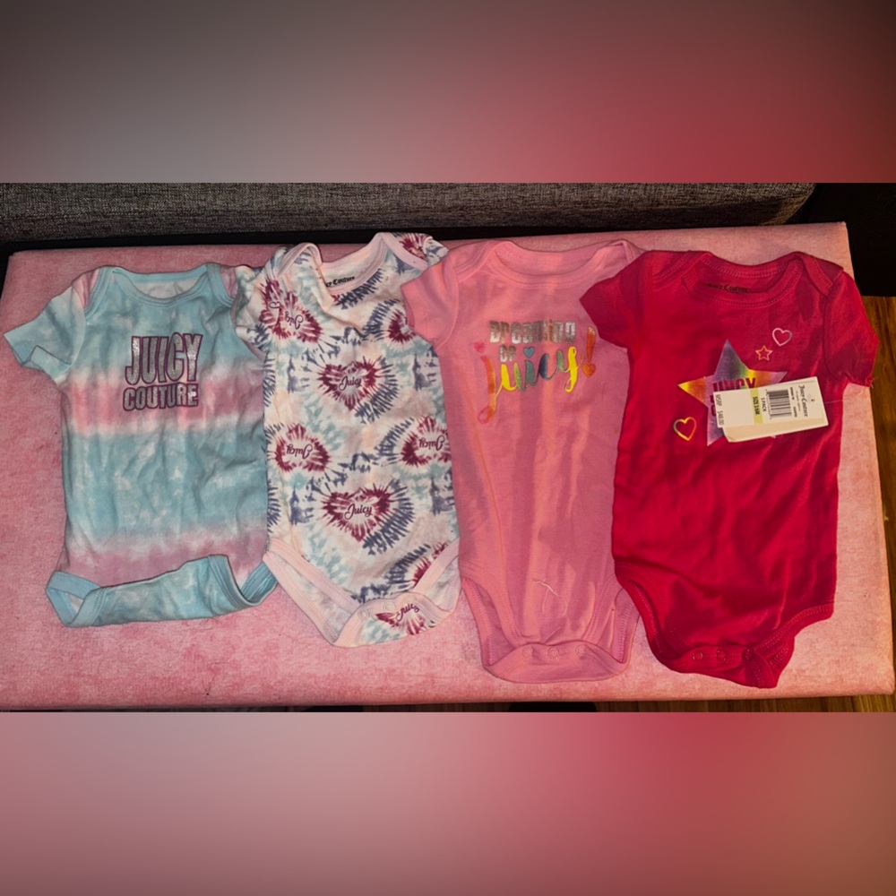 8 pieces Juicy Couture baby girl bundle